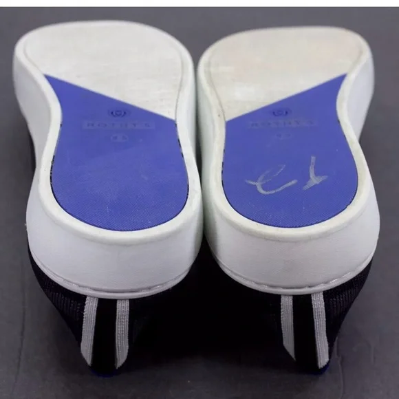 Rothy's Womens US 8.5 The Original Slip On Sneaker Grey Camo Camouflage Sneakers - Picture 12 of 12